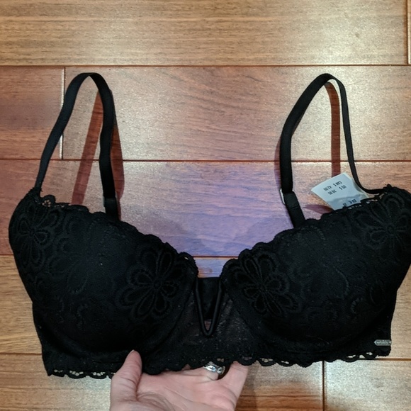 Hollister Other - Gilly Hicks New Black Lace Demi Bra